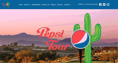 Desktop Screenshot of pepsitour.com